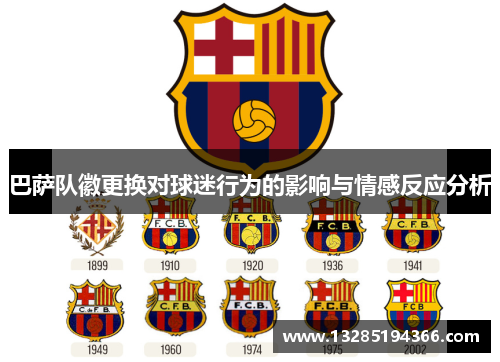 巴萨队徽更换对球迷行为的影响与情感反应分析 巴萨队徽更换对球迷行为的影响与情感反应分析
